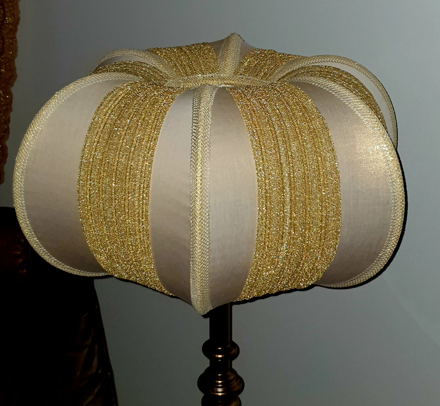 Modern Lampshades - Large and Handmade with Authentic Gold Lighting
