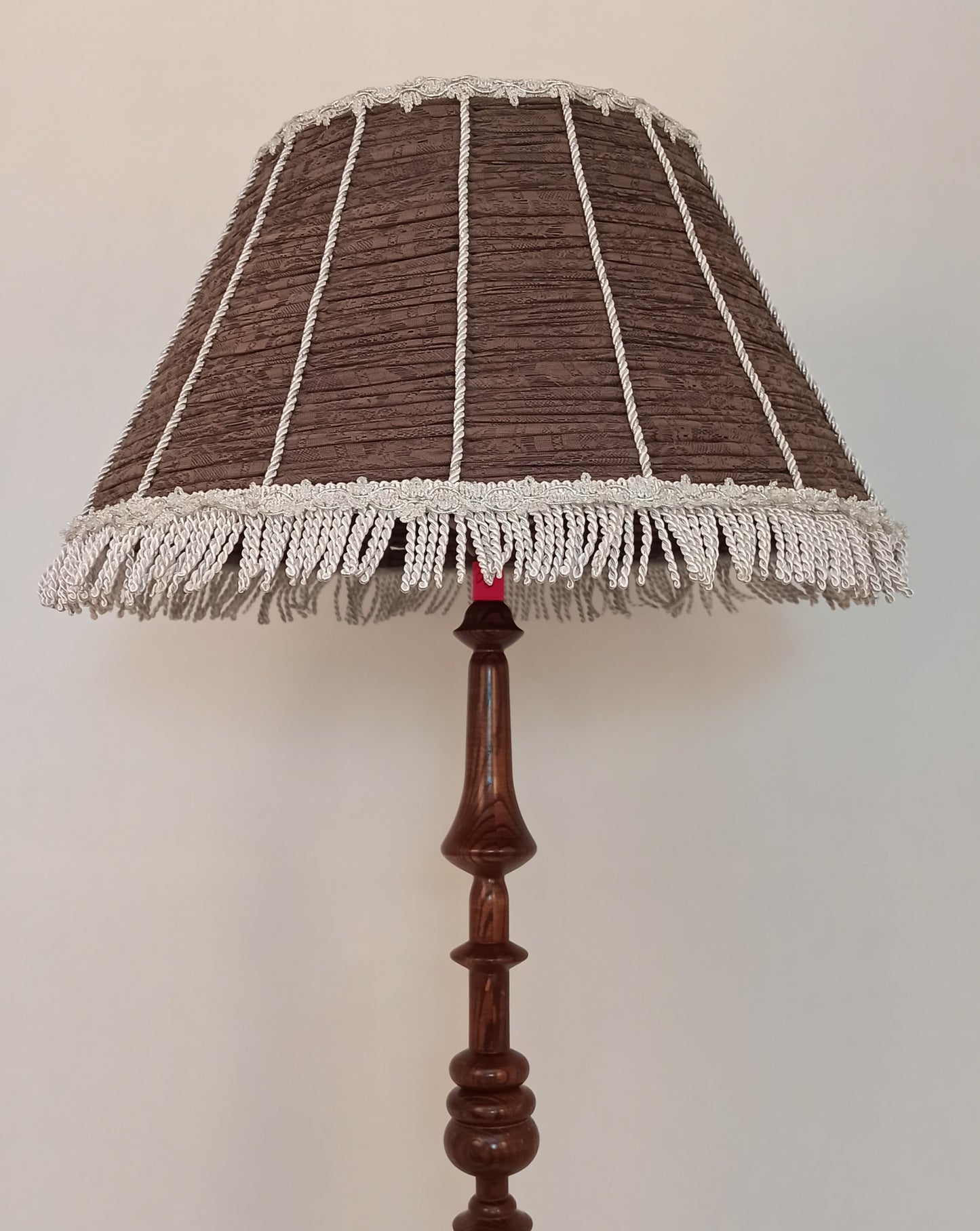 Lampshade. Elegant Victorian Lampshade: Handcrafted