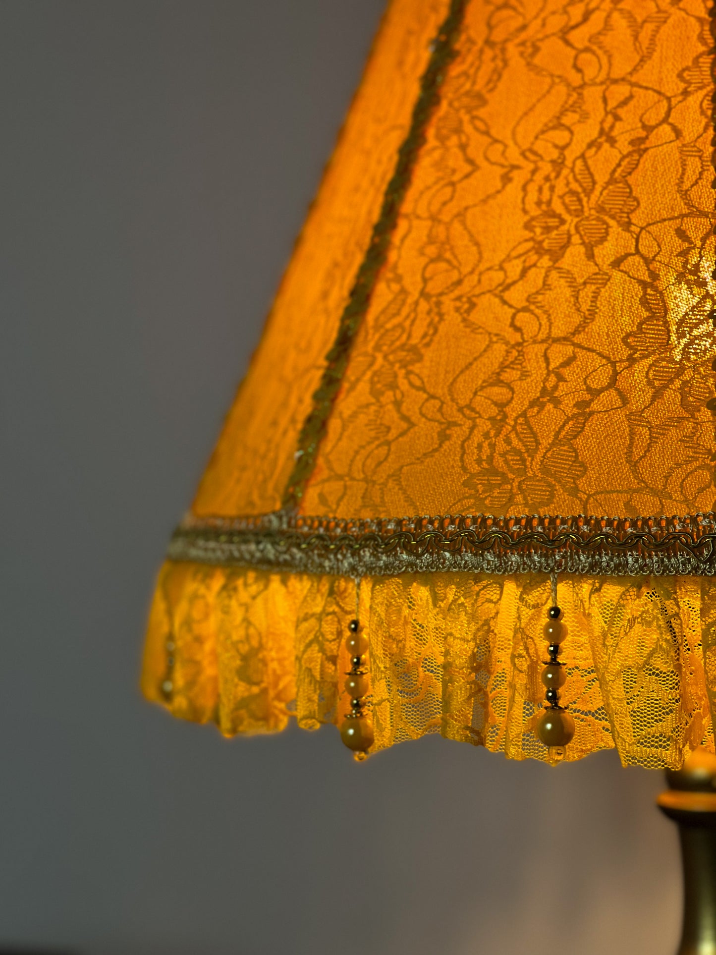 Wholesale Lampshade Berlin 14 - bright yellow fabric lampshade
