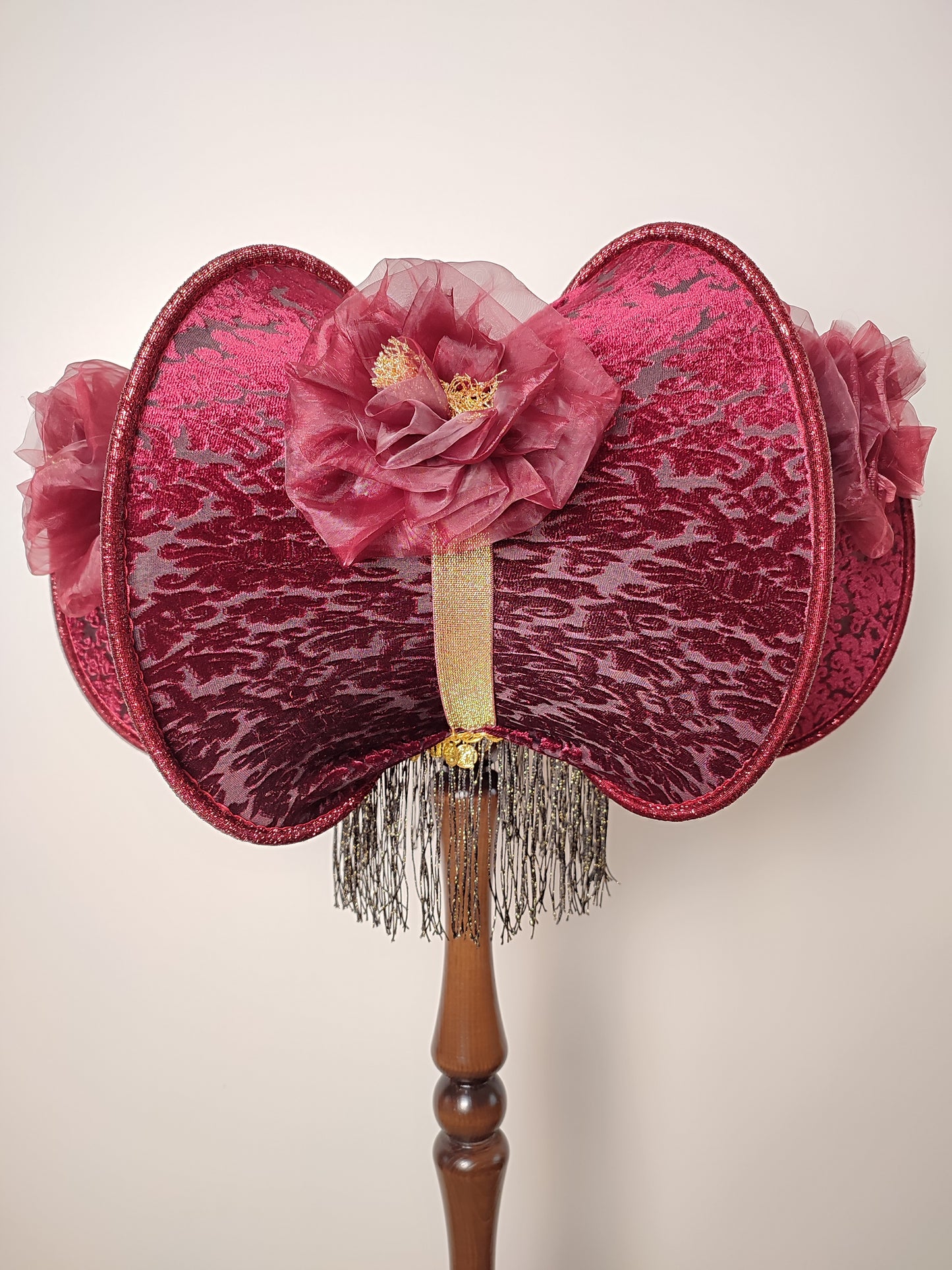 Lampshade, Flower Lampshade, Floral Room Accent. 2208