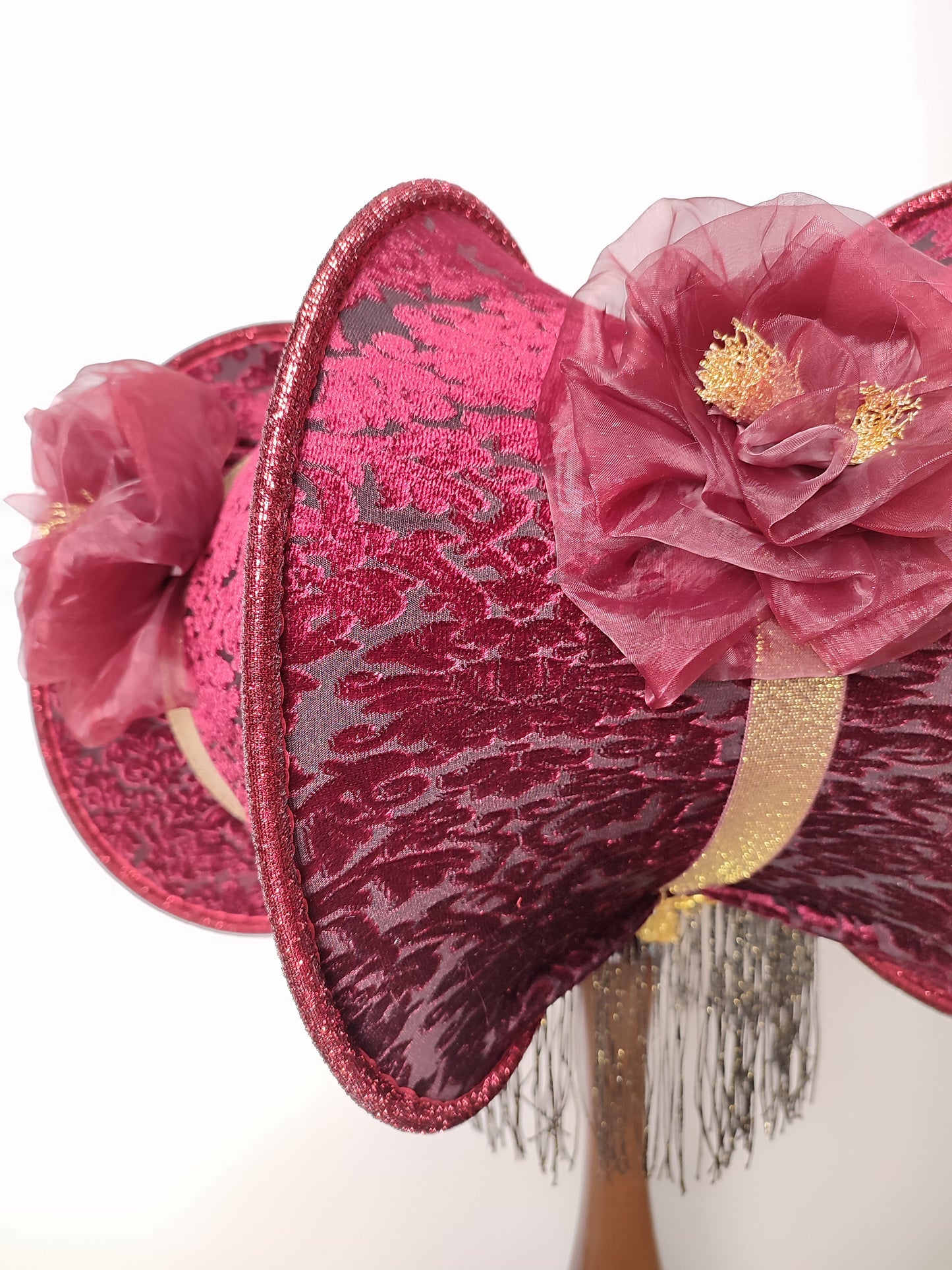 Lampshade, Flower Lampshade, Floral Room Accent. 2208