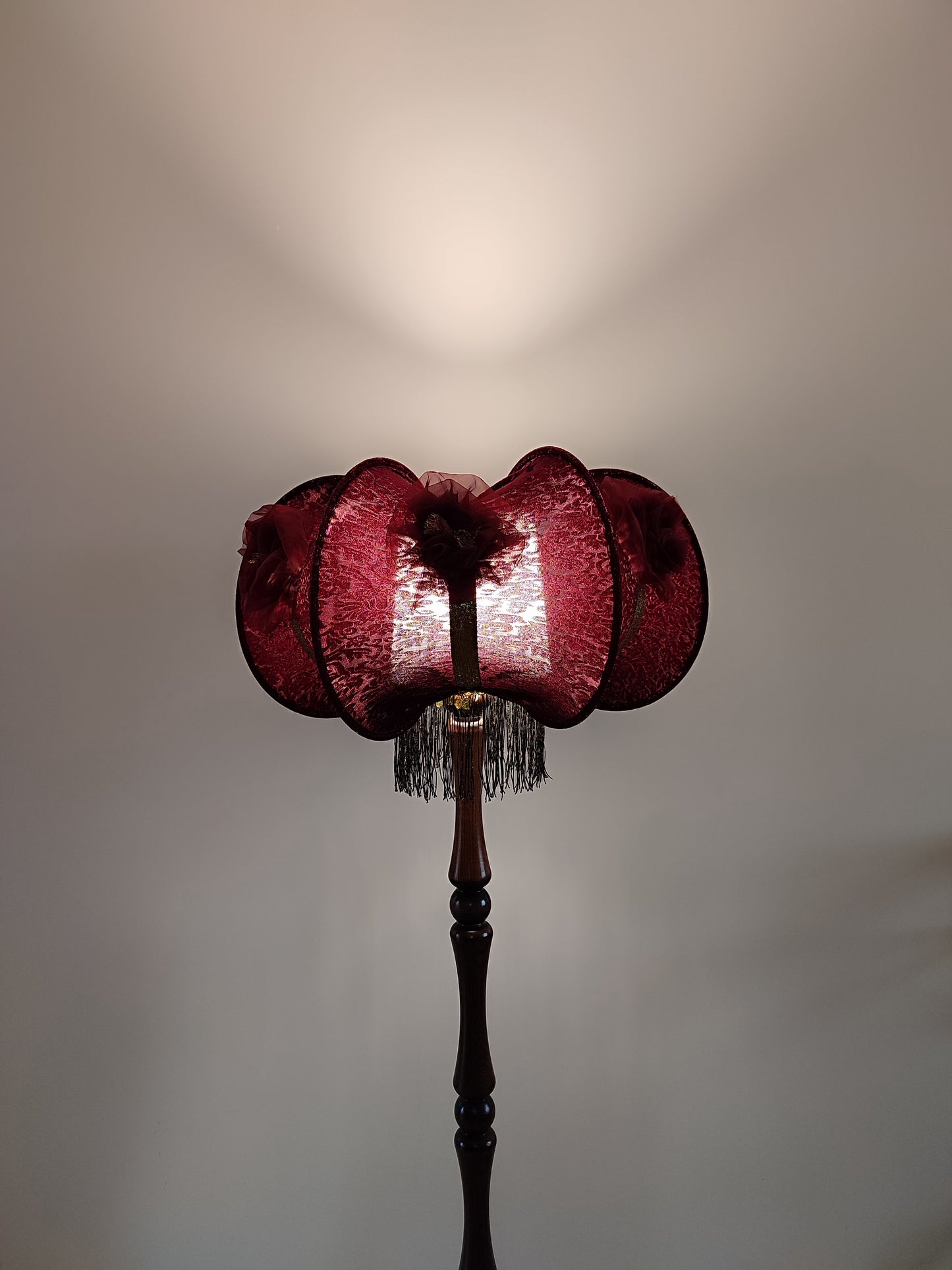 Lampshade, Flower Lampshade, Floral Room Accent. 2208