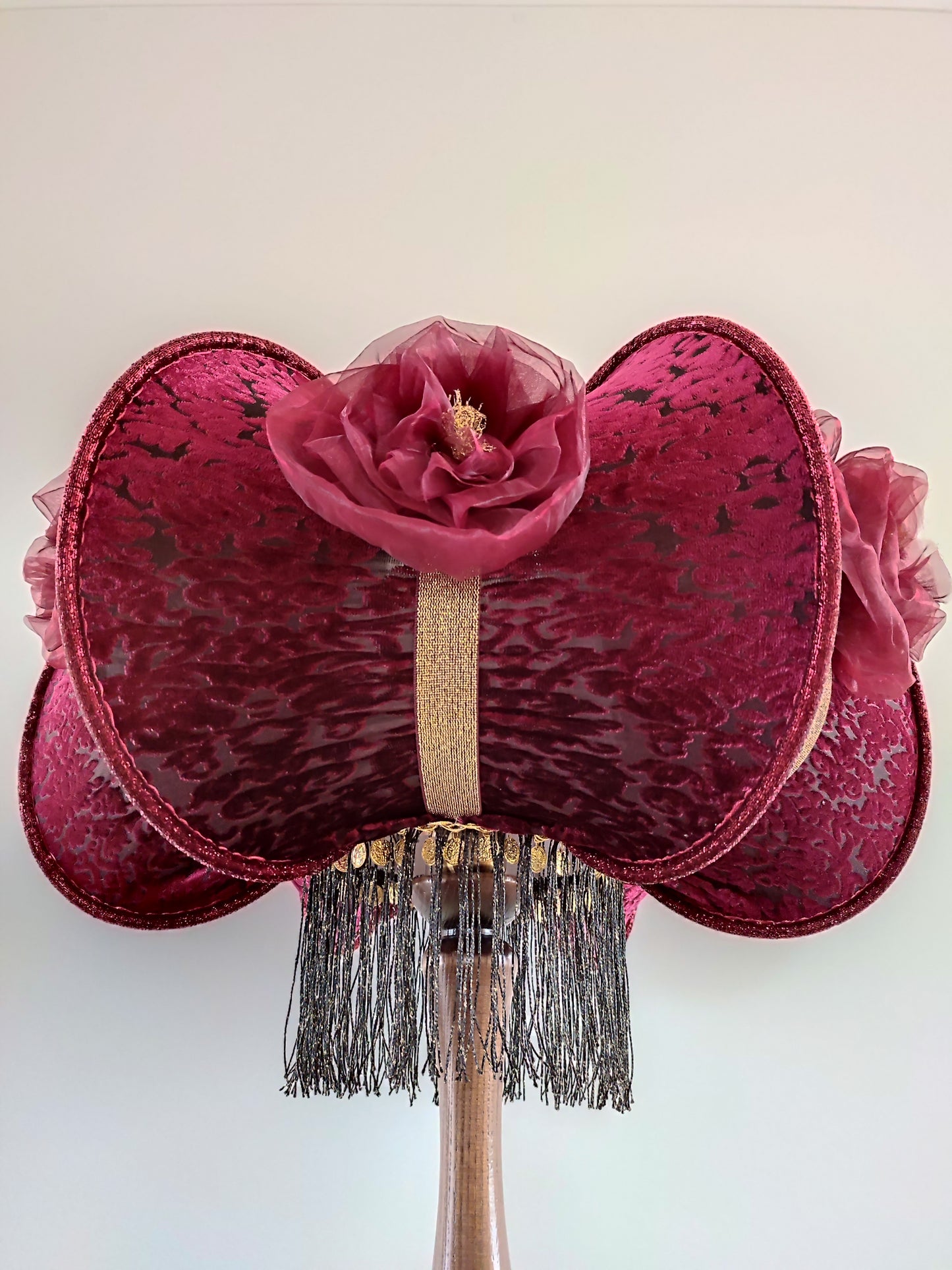 Lampshade, Flower Lampshade, Floral Room Accent. 2208