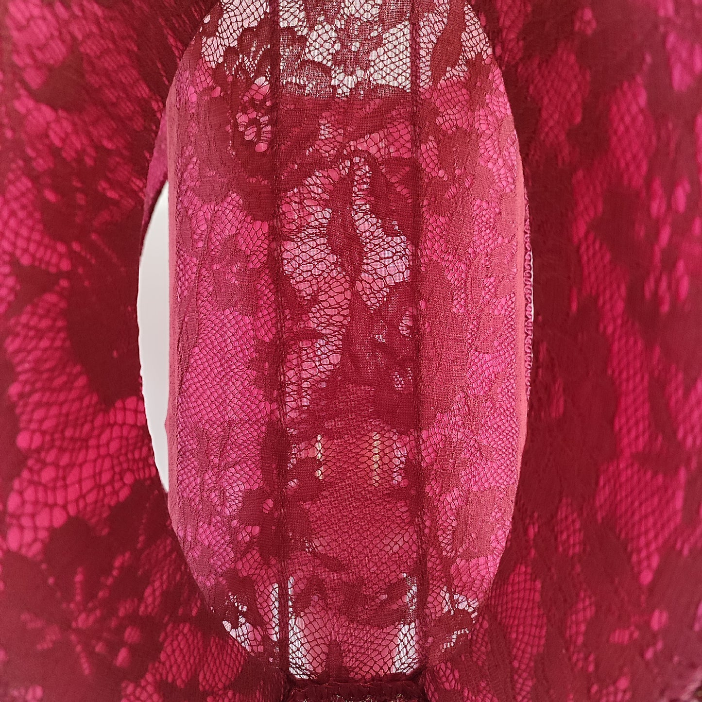 Lampshade, red lampshade, fabric lampshade, retro shades. 8201