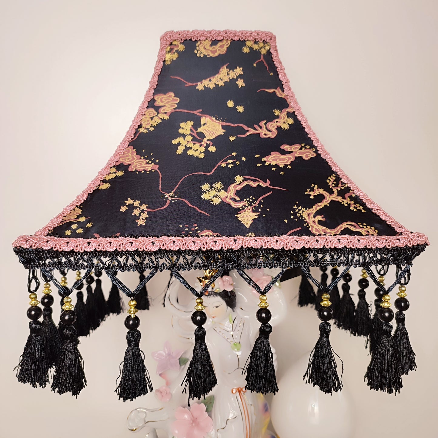 Table lamp, custom base, decorative lamp, Japanese-style lamp. PRODUCT TO ORDER. 3001
