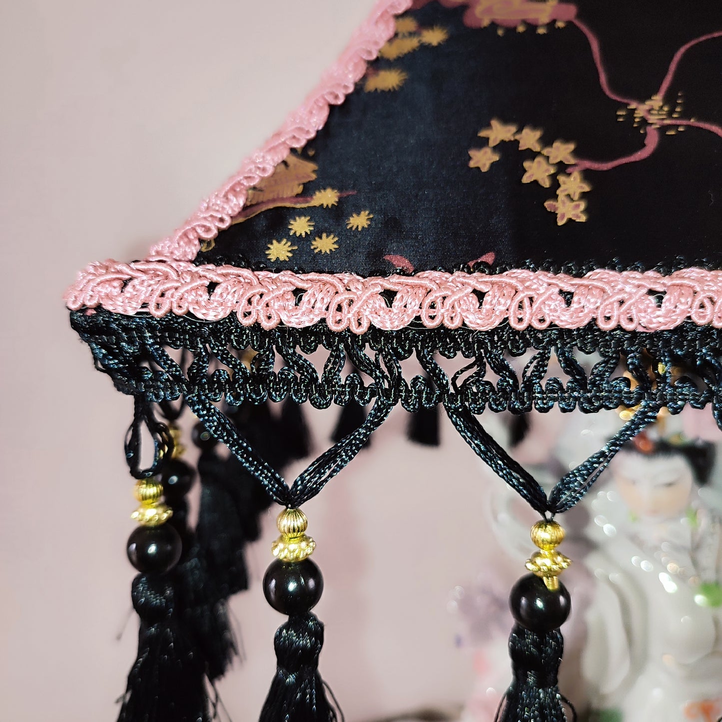 Table lamp, custom base, decorative lamp, Japanese-style lamp. PRODUCT TO ORDER. 3001