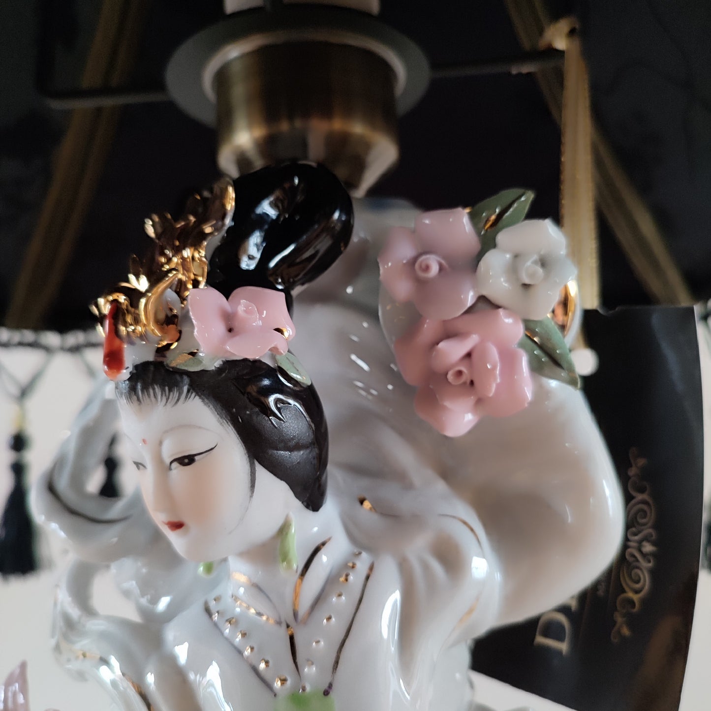 Table lamp, custom base, decorative lamp, Japanese-style lamp. PRODUCT TO ORDER. 3001