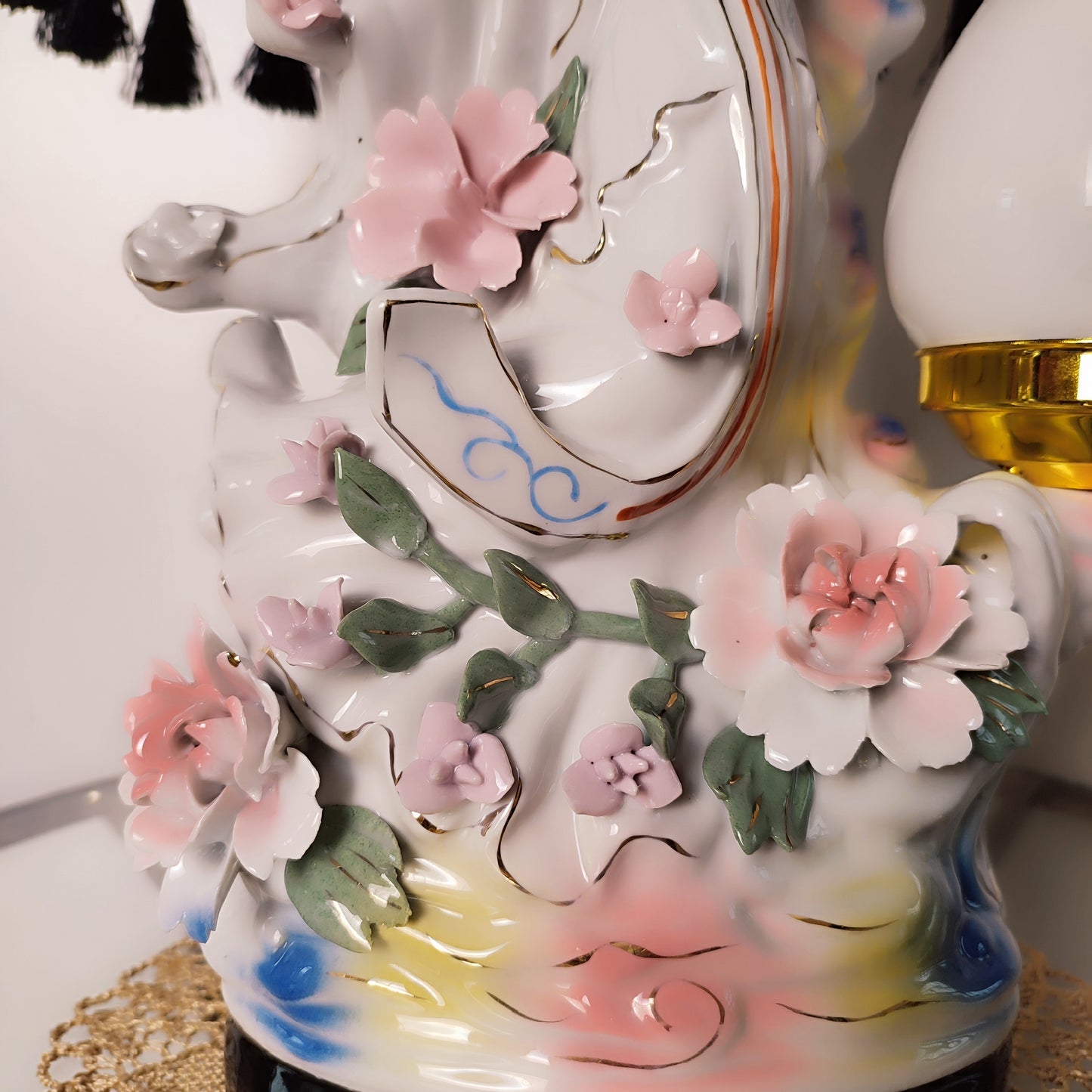Table lamp, custom base, decorative lamp, Japanese-style lamp. PRODUCT TO ORDER. 3001