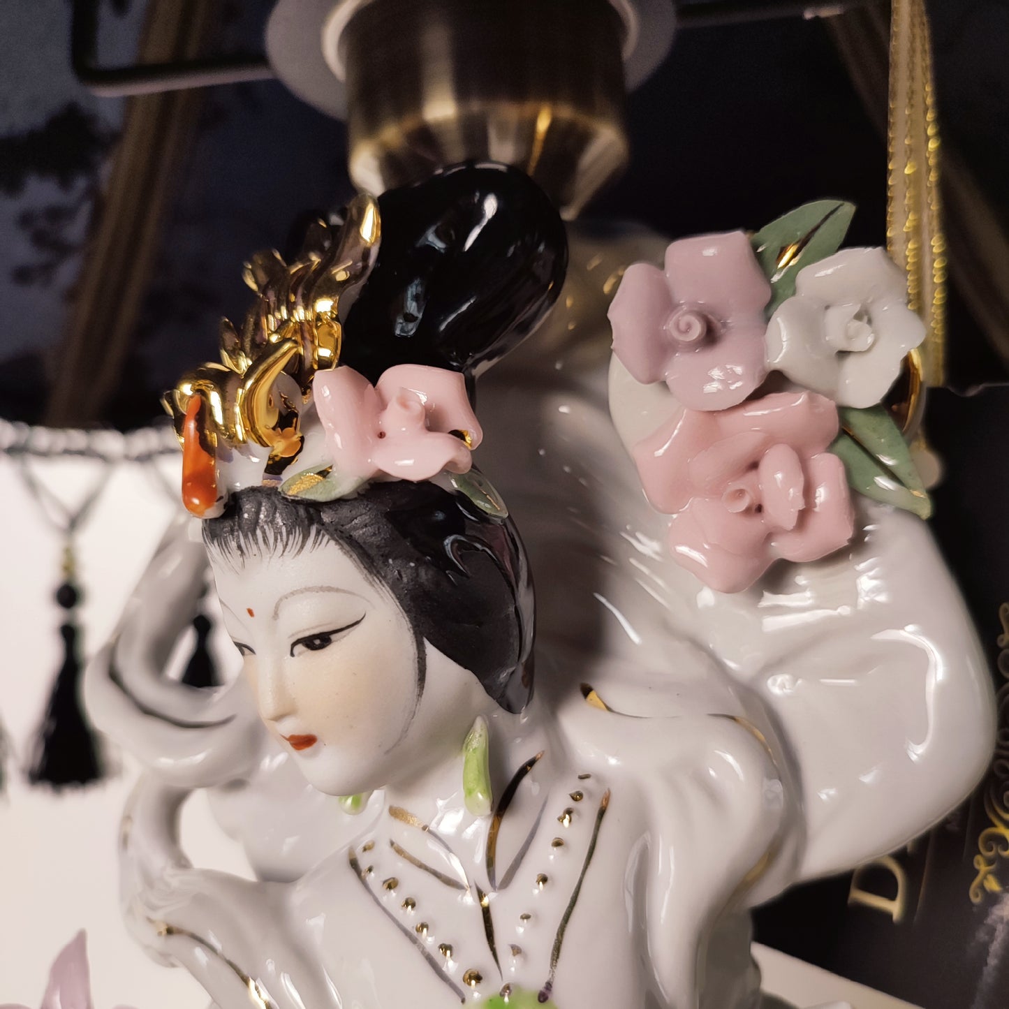 Table lamp, custom base, decorative lamp, Japanese-style lamp. PRODUCT TO ORDER. 3001