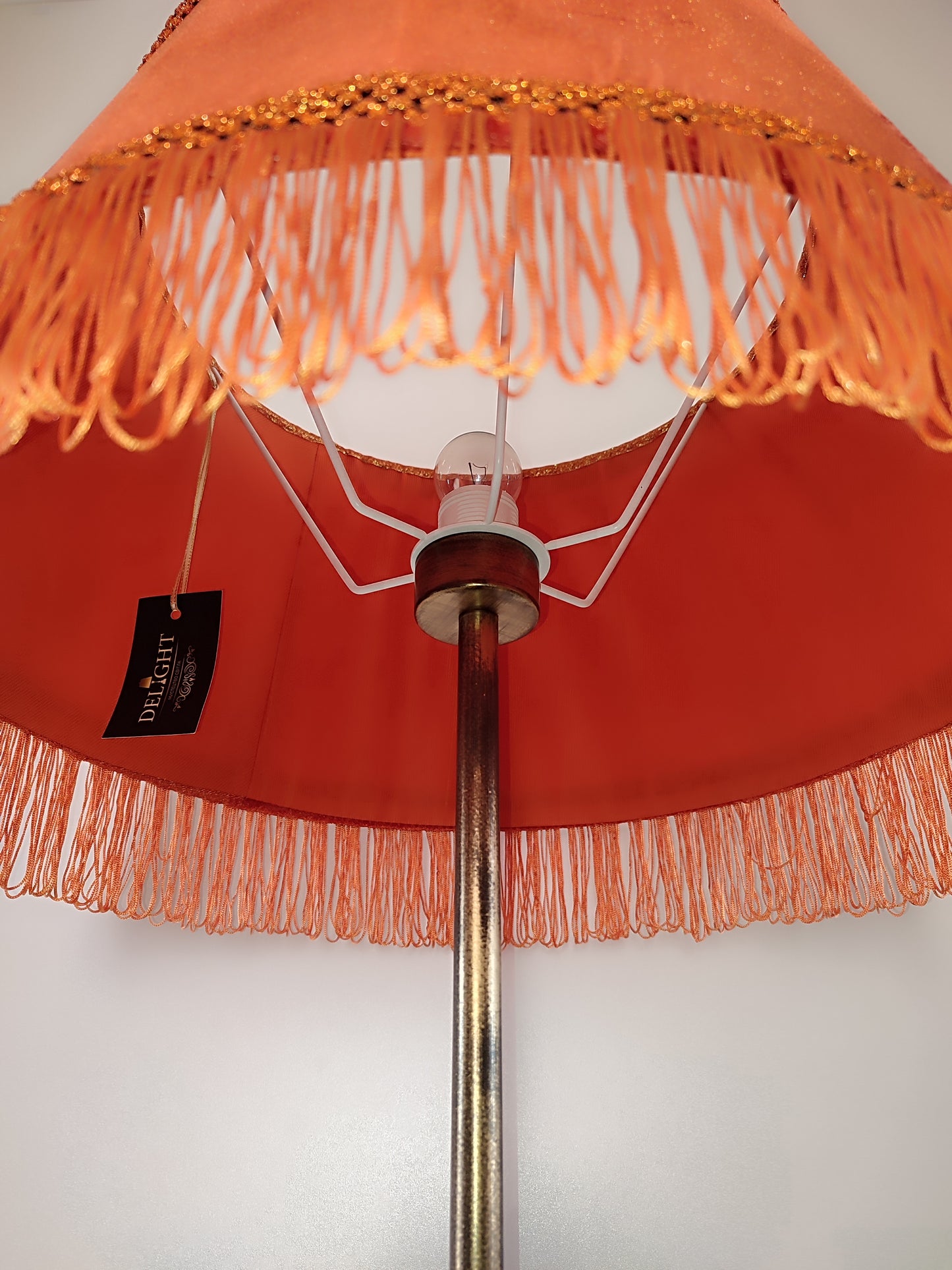 Wholesale lampshade Tallinn 07 - classic orange lampshade for a cozy atmosphere