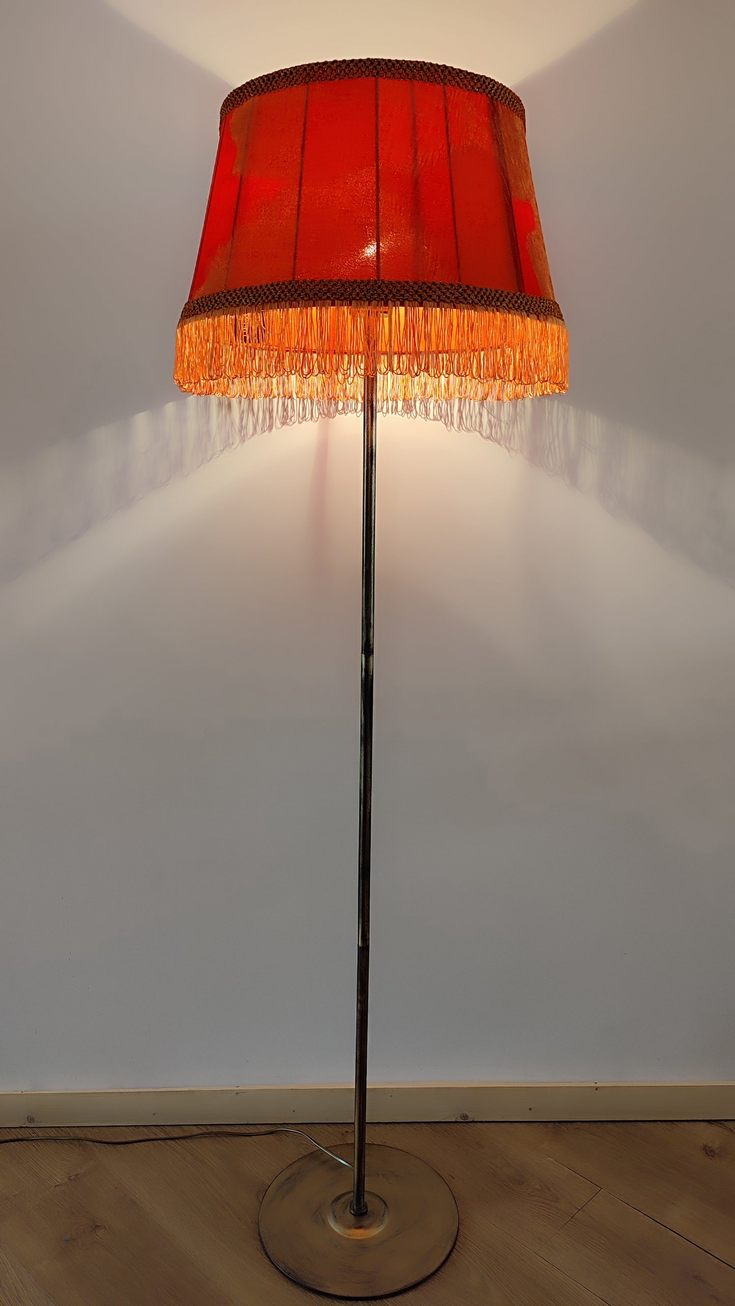 Wholesale lampshade Tallinn 07 - classic orange lampshade for a cozy atmosphere