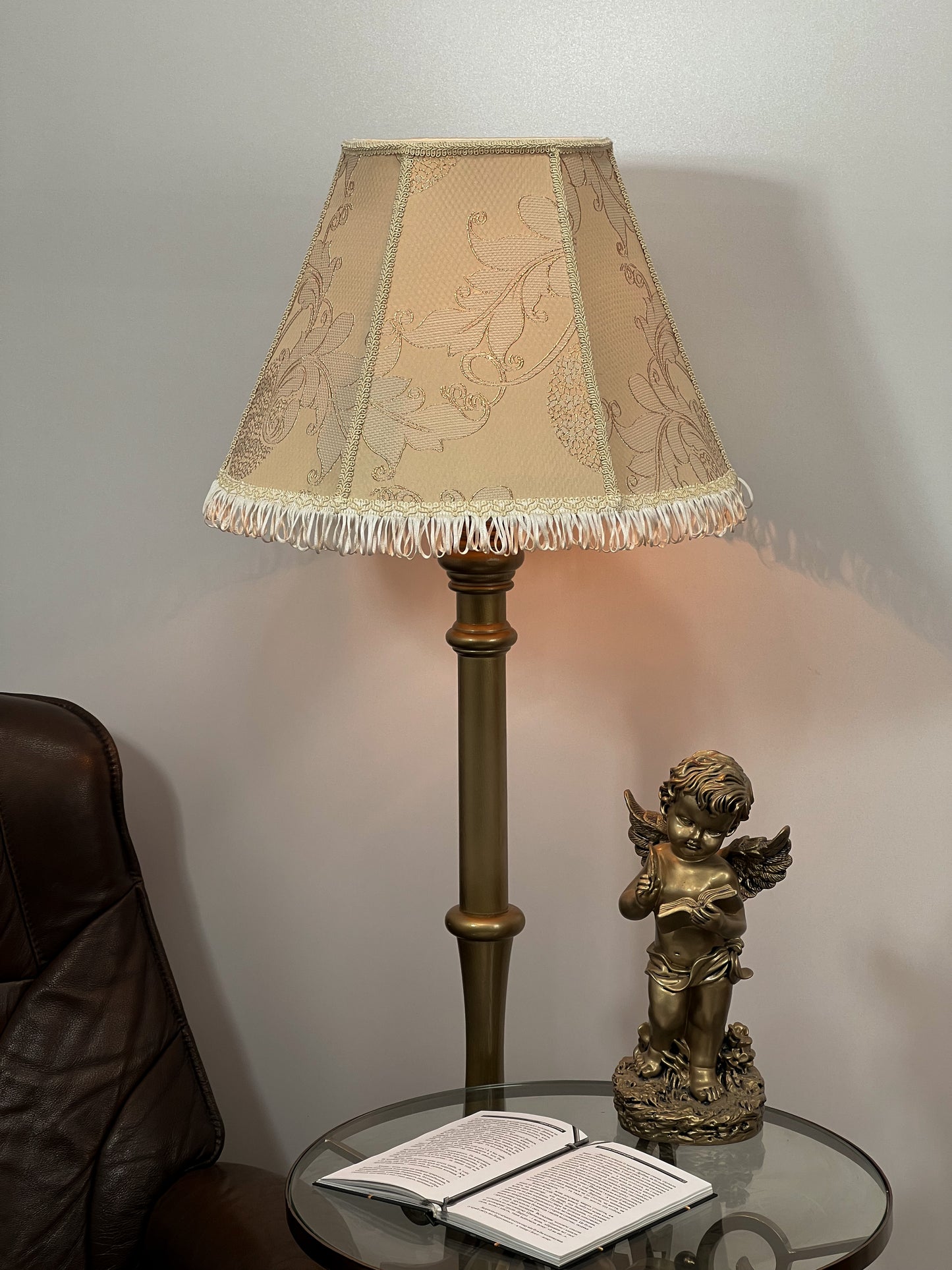 French Fairy Cream Color Lampshade - Modern Lighting - Home Decor. 3808