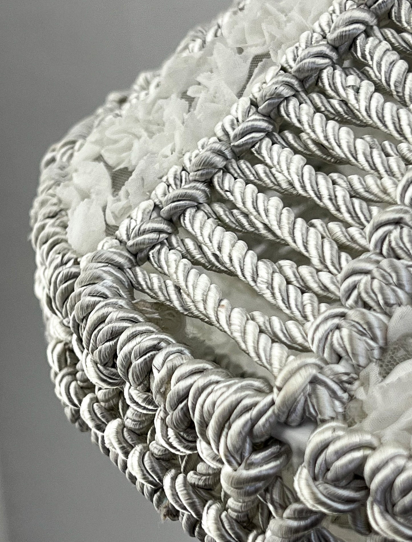 Art Deco lampshades, a unique wicker lampshade. 5101