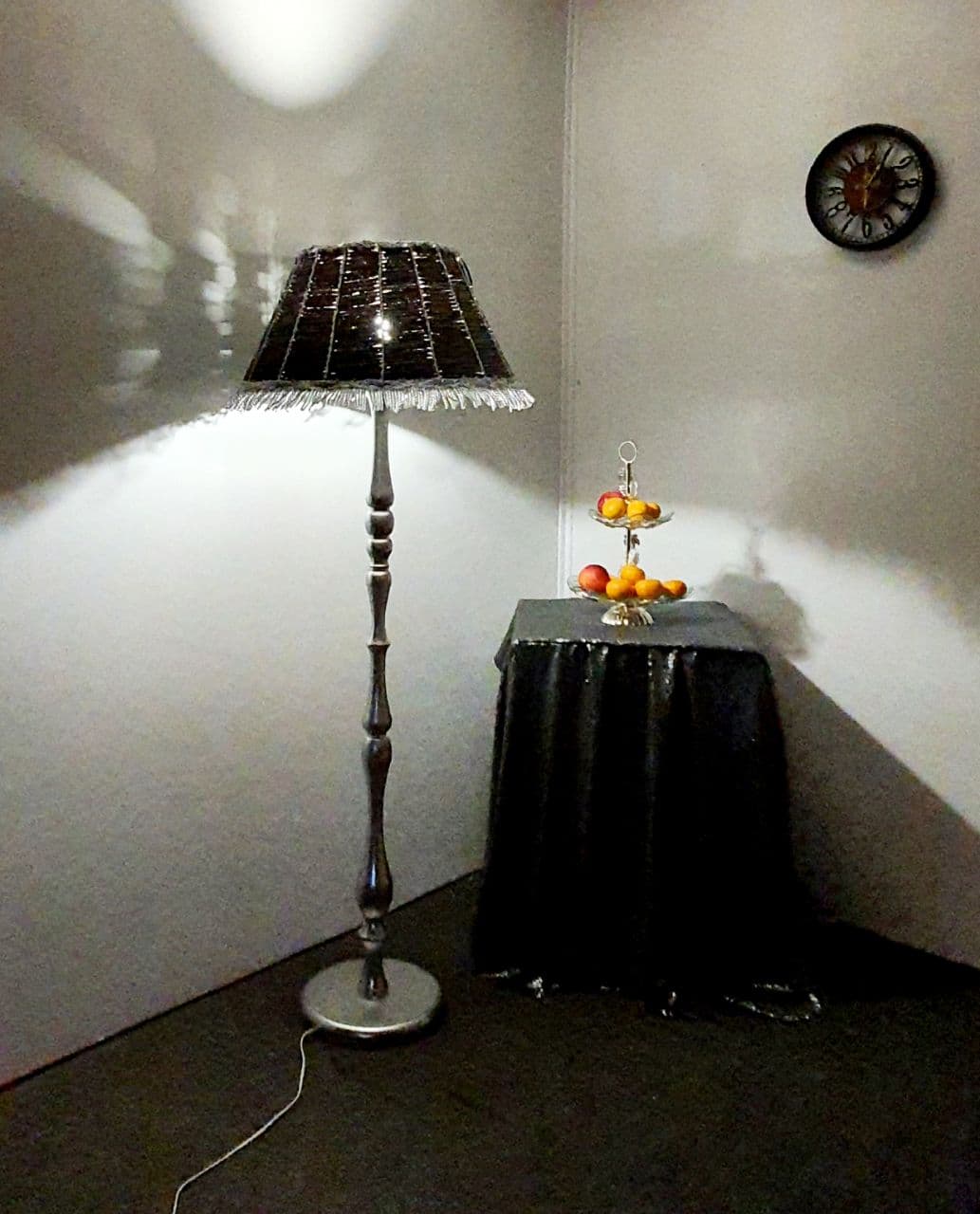 Lampshade. Elegant Victorian Lampshade: Handcrafted
