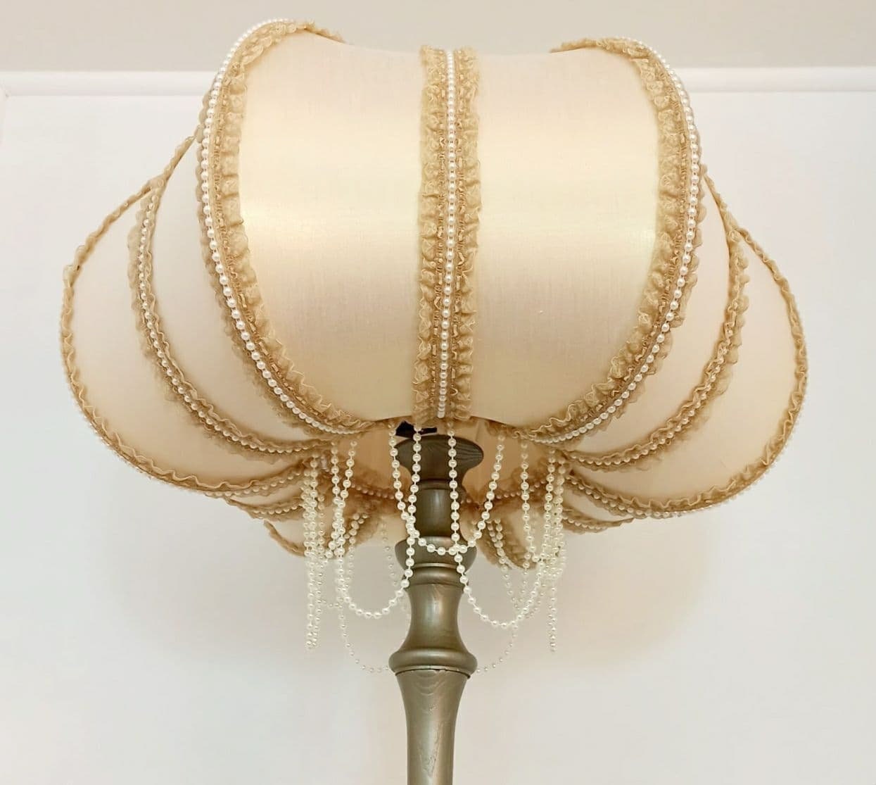 Lampshade. Retro vintage style lampshade for a unique floor lamp. Art Deco style. 2205