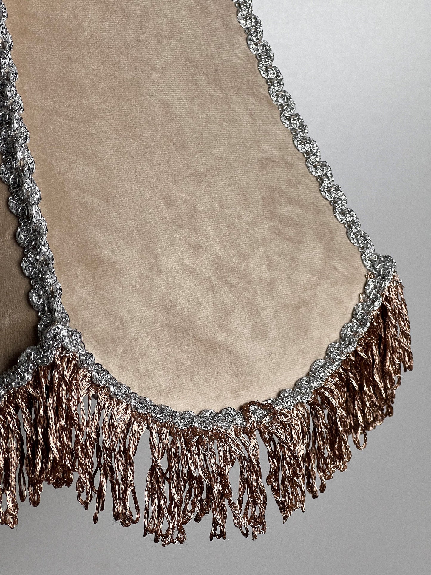 Lampshade, Elegant Handmade Velvet Lampshade for Floor Lamps, Victorian Inspired Designer Lamp Shade. PRODUCT TO ORDER. 3707