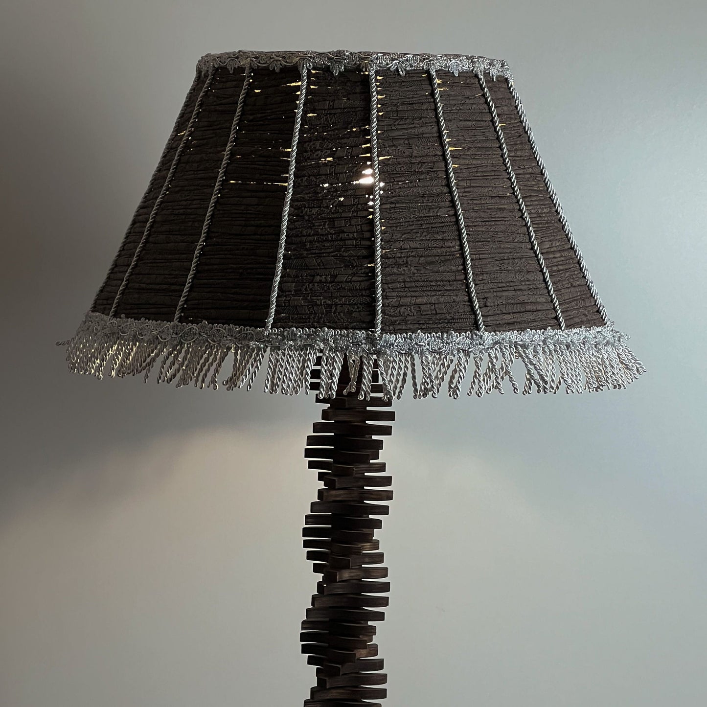 Lampshade. Elegant Victorian Lampshade: Handcrafted