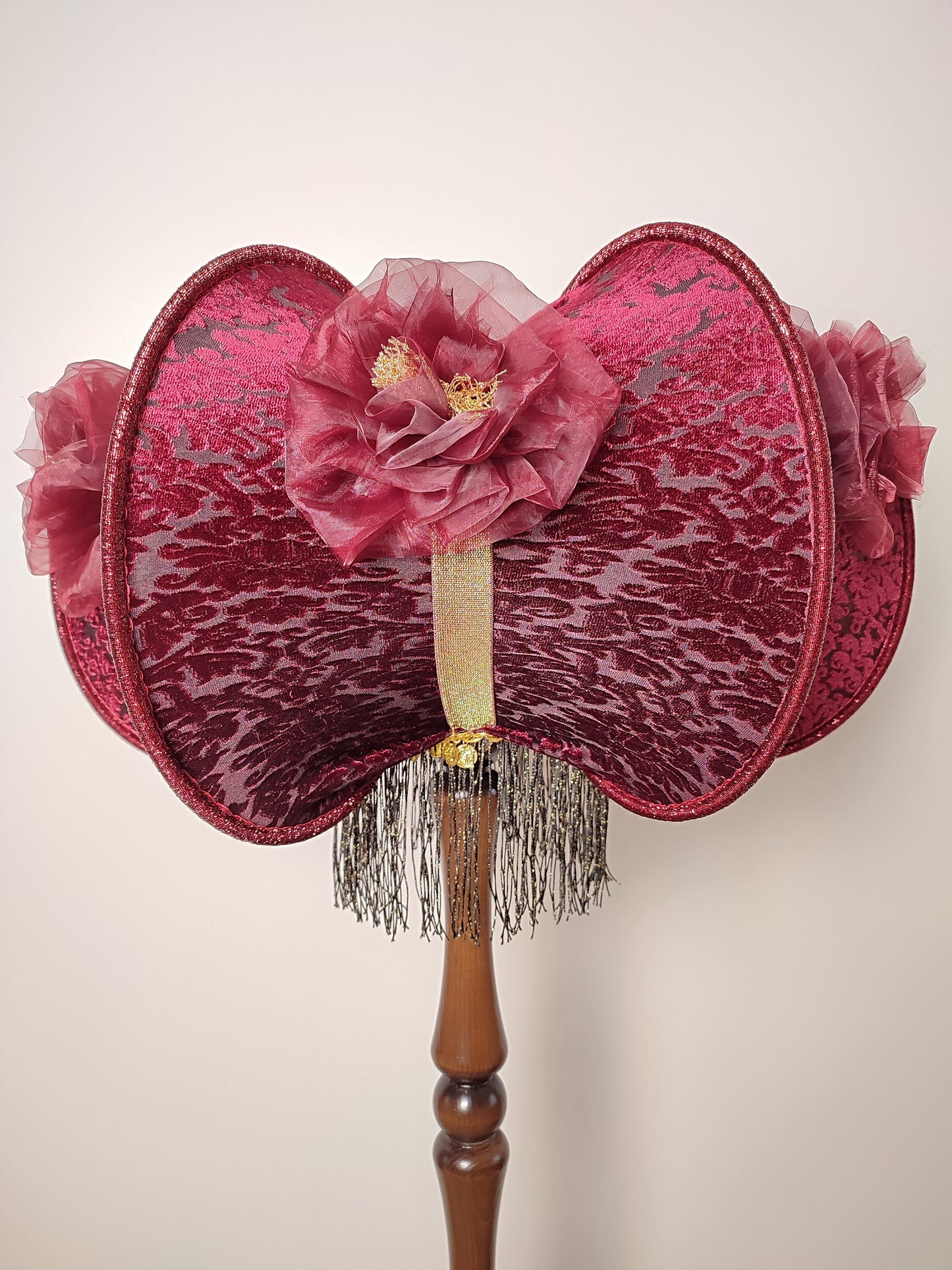 Lampshade, Flower Lampshade, Floral Room Accent. 2208