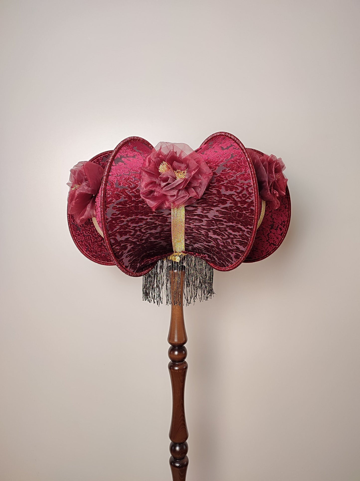 Lampshade, Flower Lampshade, Floral Room Accent. 2208