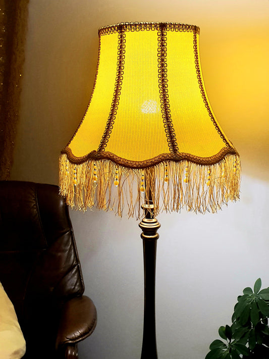 Lampshade New York 01 Vintage yellow lush Victorian lampshade 4701 Product to order!