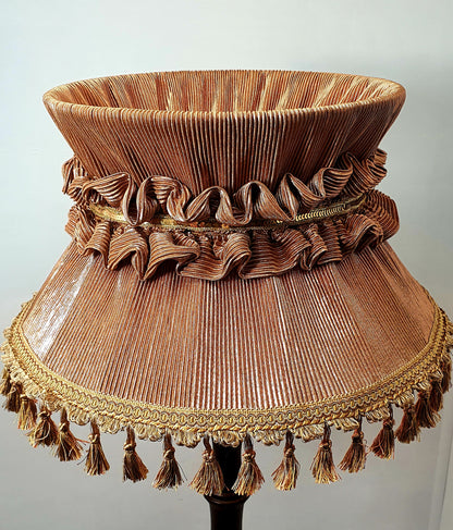 Wholesale lampshade Sofia 05 - elegant golden lampshade