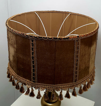 Wholesale Rio 12 lampshade - a classic coffee lampshade for a warm and elegant atmosphere