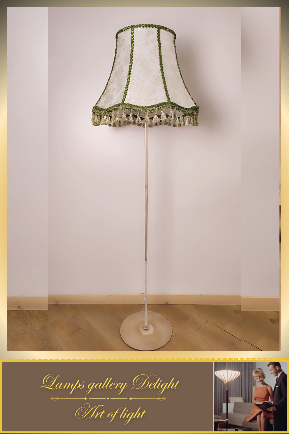 Old fashioned standard lamp shades hotsell