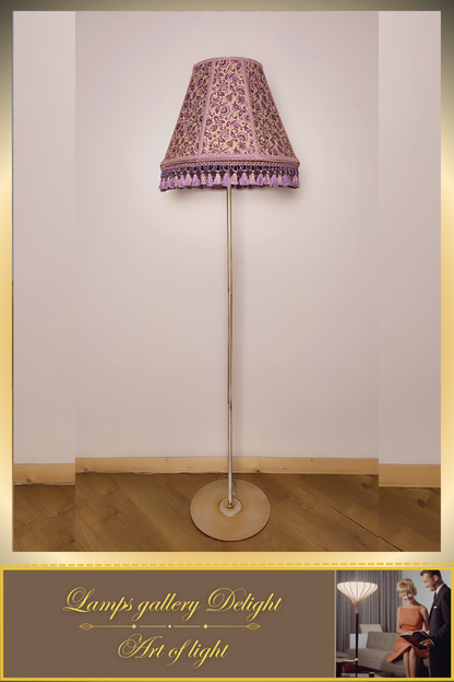 Floor lamp, Victorian style floor lamp, lilac lamp, Vintage Floor Lamp, unique lamp, handmade! 111001
