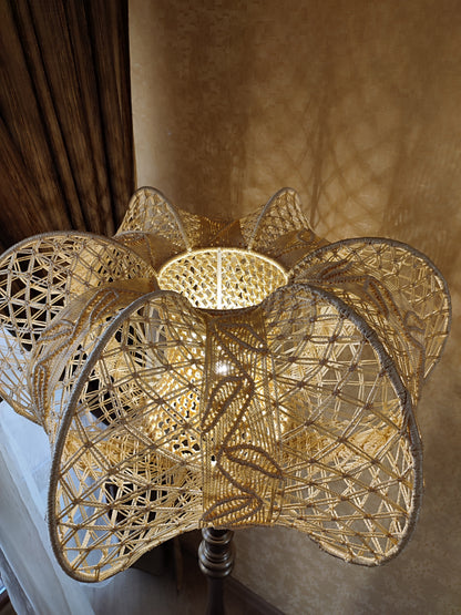 Lamp floor, unique lamp, handmade home lamp, art deco lamp. 2207