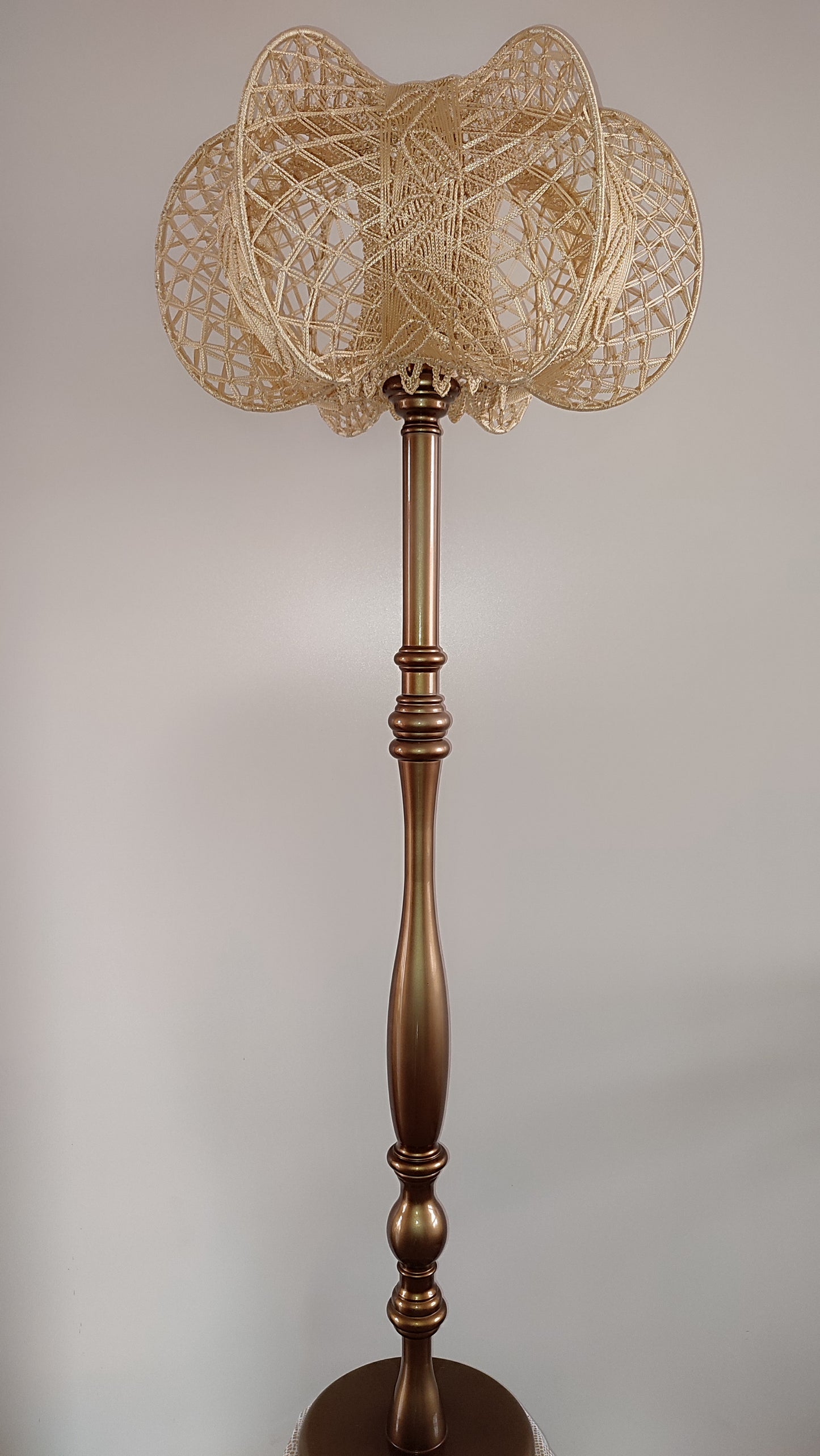 Lamp floor, unique lamp, handmade home lamp, art deco lamp. 2207