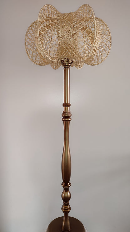 Lamp floor, unique lamp, handmade home lamp, art deco lamp. 2207