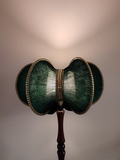 Lampshade, green lampshade, art deco. 2211