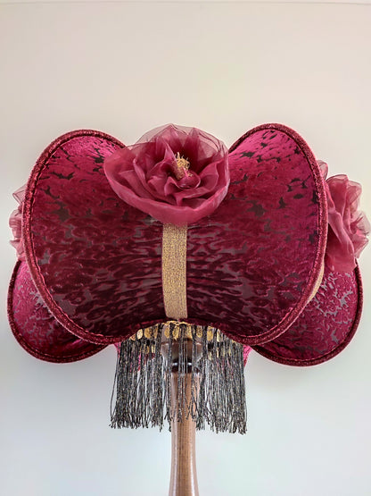 Lampshade, Flower Lampshade, Floral Room Accent. 2208