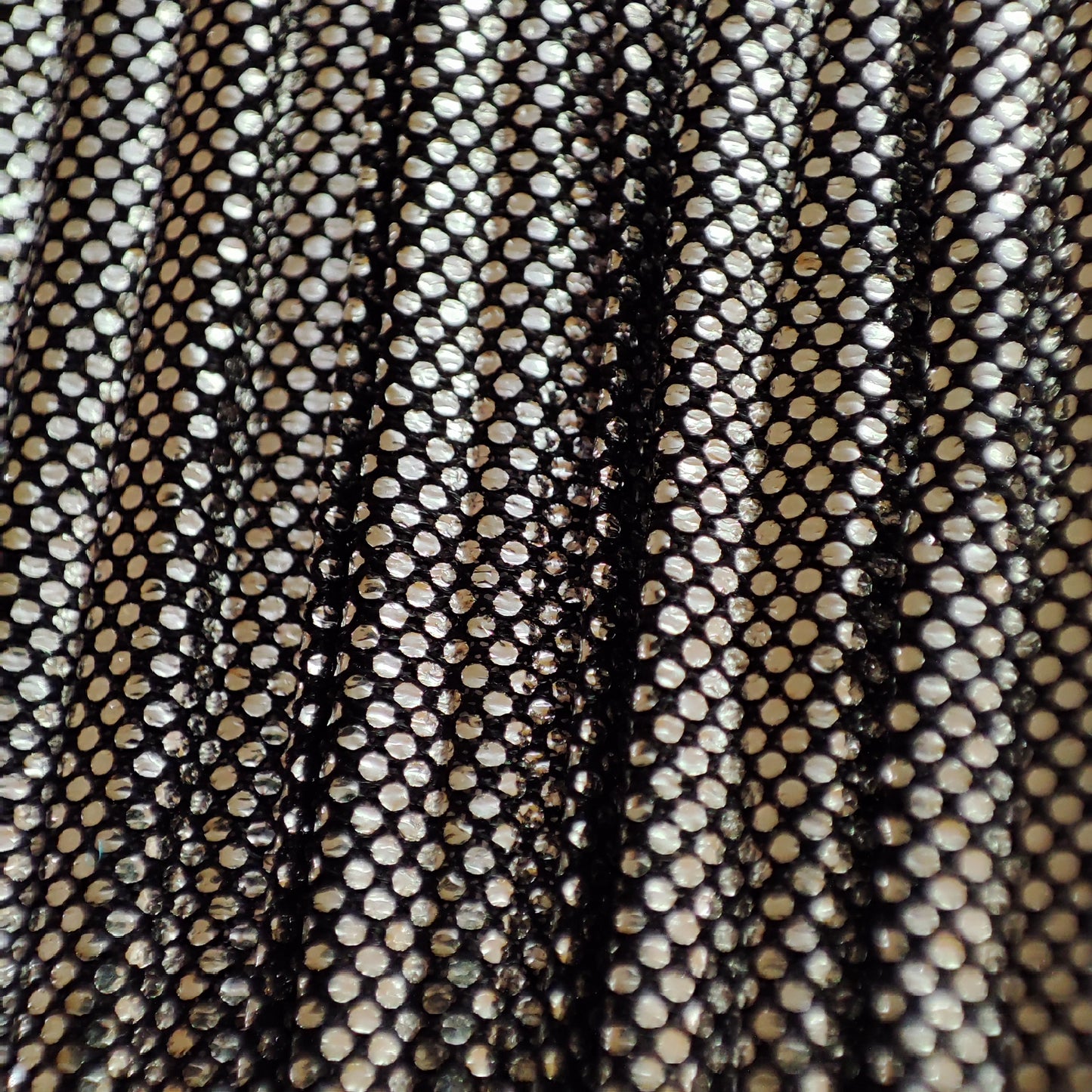 Handmade silver lampshade, unique lampshade. 3403