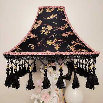 Table lamp, custom base, decorative lamp, Japanese-style lamp.  PRODUCT TO ORDER. 3001