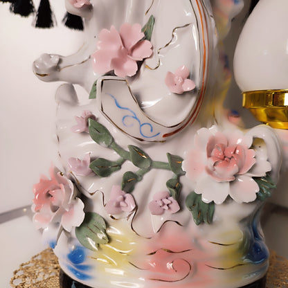 Table lamp, custom base, decorative lamp, Japanese-style lamp.  PRODUCT TO ORDER. 3001