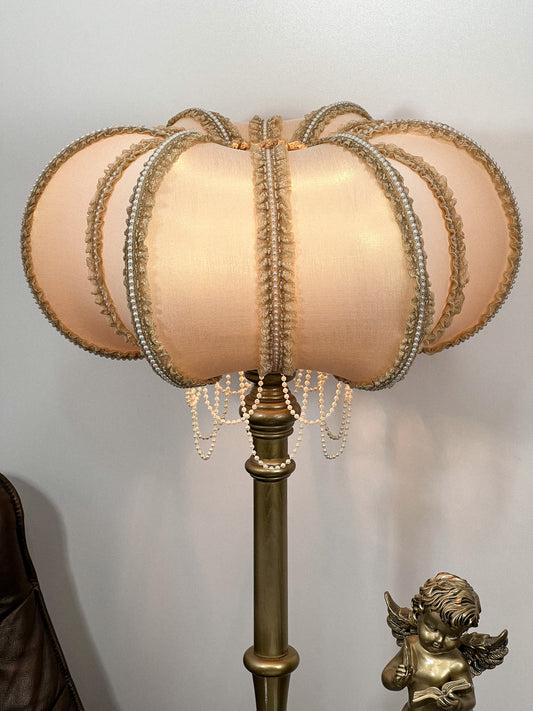 Lampshade. Retro vintage style lampshade for a unique floor lamp. Art Deco style. 2205