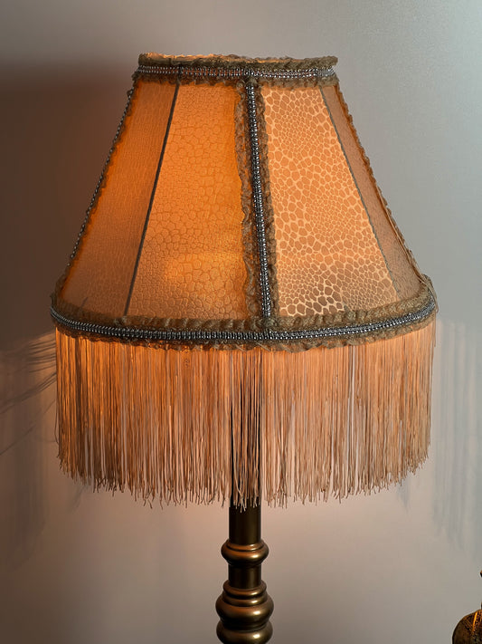 Lampshade. Handmade Fabric Lampshade with Victorian Flair. № 7107