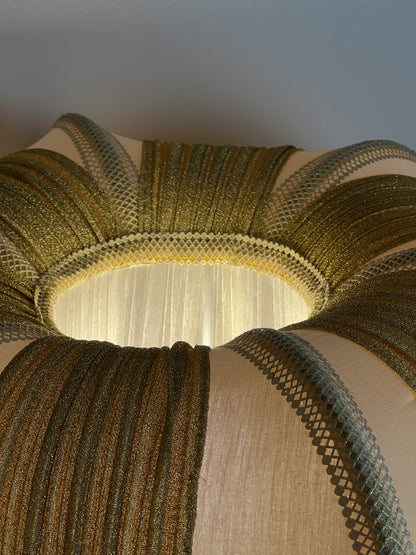 Modern Lampshades - Large and Handmade with Authentic Gold Lighting