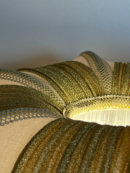 Modern Lampshades - Large and Handmade with Authentic Gold Lighting