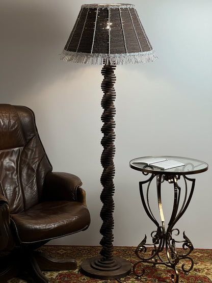 Lampshade. Elegant Victorian Lampshade: Handcrafted