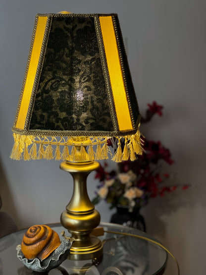 Lampshade, fabric lampshade, art deco. 6402