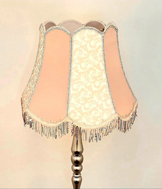 Lampshade. Handmade Designer Opulent Deco Lampshade for Bed Lamps. 3703