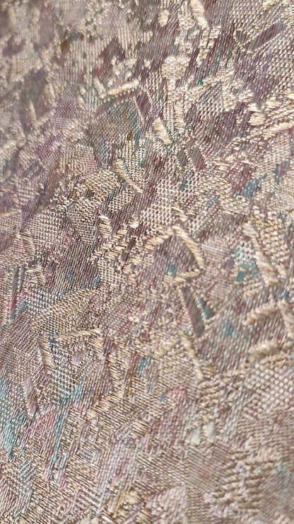 Lampshade, fabric lampshade with fringe and tassels. № 7103