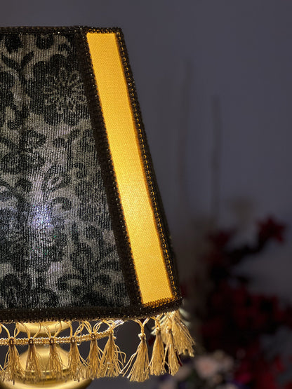 Lampshade, fabric lampshade, art deco. 6402