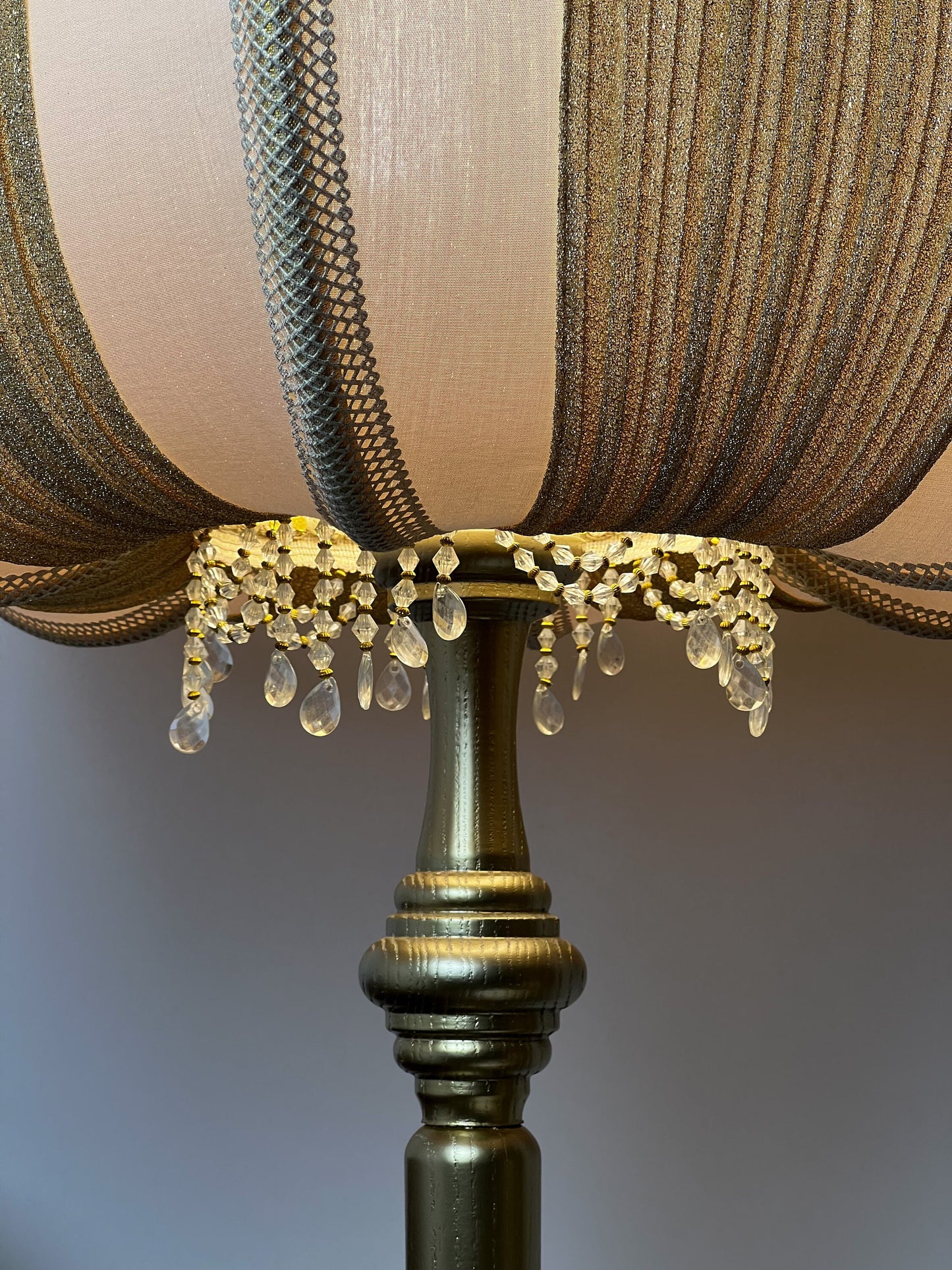 Modern Lampshades - Large and Handmade with Authentic Gold Lighting