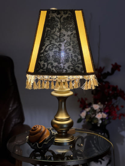 Lampshade, fabric lampshade, art deco. 6402