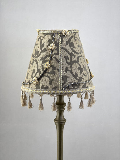 Lampshade for the lamp. Silk luxury accent lampshade 0206