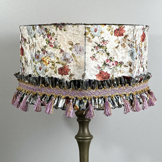 Exquisite Art Deco Victorian Lampshade: Unveiling Timeless Elegance. 6907