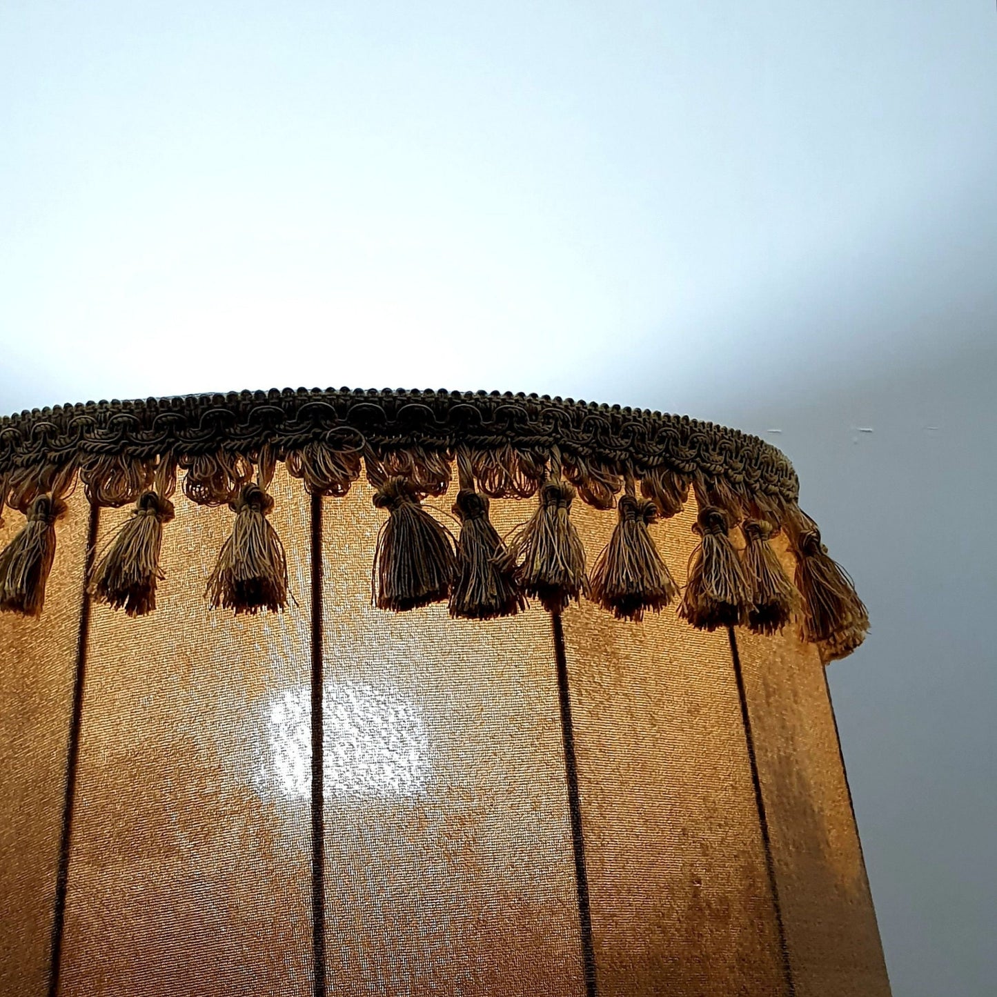 Lampshade brown velor Timeless Elegance: Art Deco. 6505